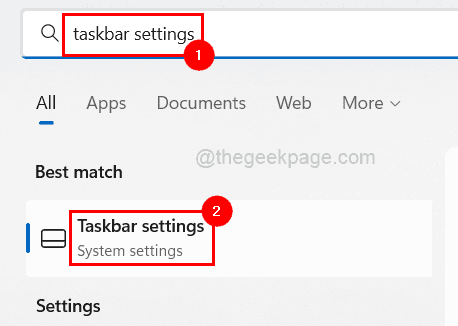 Open Taskbar Settings 11zon