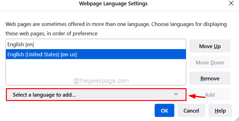 Select A Language To Add 11zon