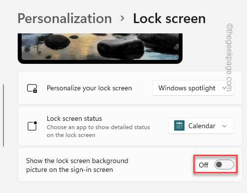 Show The Lock Screen Off Min