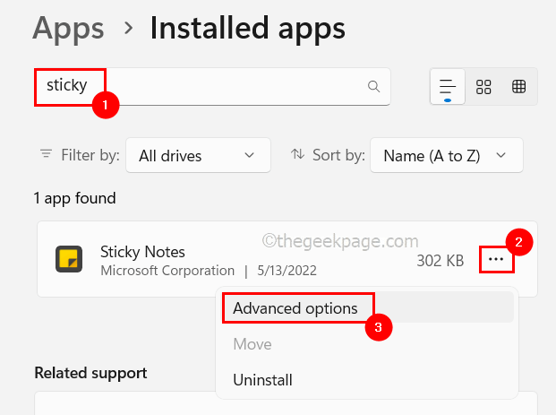Sticky Notes Advanced Options 11zon