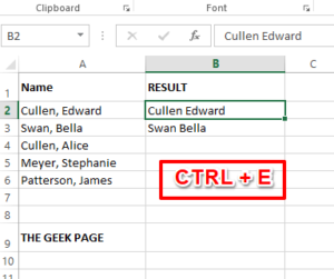 How to Remove Commas from Number Values and Text Values in Excel