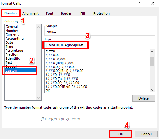 How To Make Negative Values Red In Excel