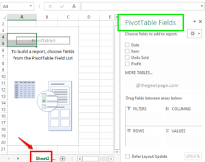 How to Replace Blank Cells in Excel Pivot Table with Zeroes
