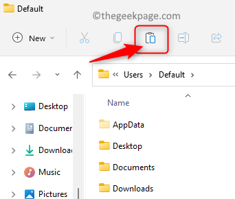 Default Folder Paste Ntuser File Min