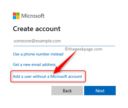 Microsoft Create Account Add User Without Microsoft Account Min