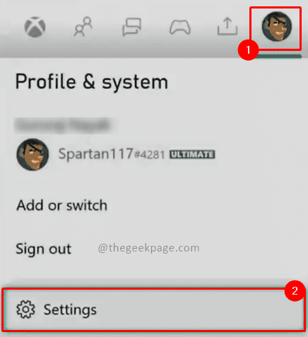 Profile Settings Min