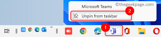Unpin Larger Icons From Taskbar Min