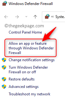 Windows Firewall Control Panel Allow An App Min