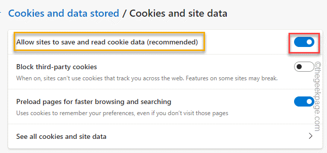 Allow Sites To Save And Read Cookie Min