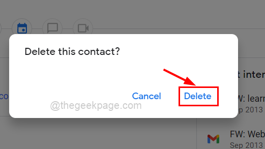 Confirm Delete Contact 11zon