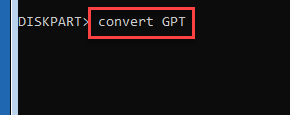 Convert Gpt