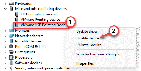 Disable The Mouse Pointing Devices Min