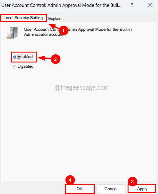 Enable Uac Admin Approval Mode 11zon
