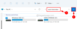 How to Search and Get only Video Files in File Explorer of Windows 11 / 10