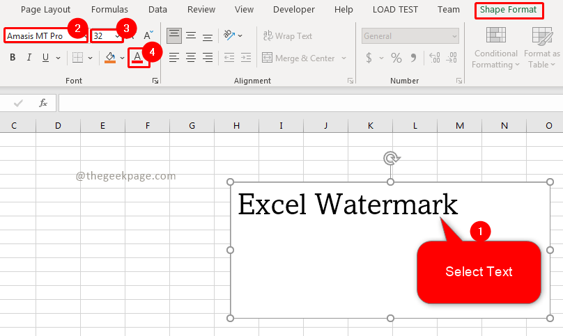 How To Insert Watermark In Microsoft Excel 7803