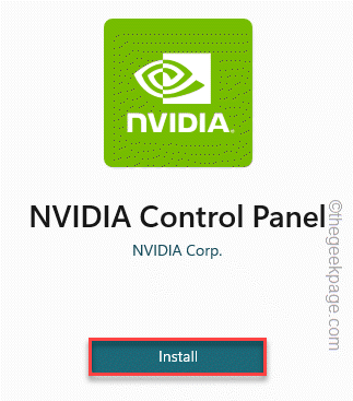 Nvidia Control Panel Install Store