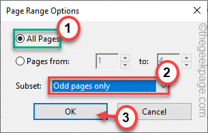 Odd Pages Only Min