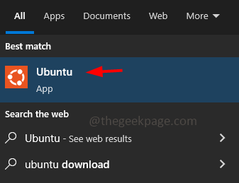 Open Ubuntu