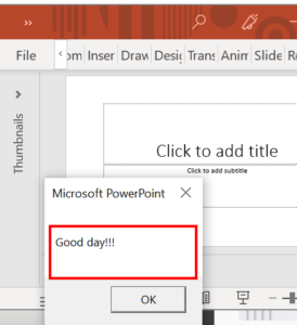 How to Create Macros in Powerpoint step by step