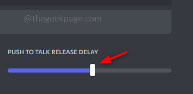 Release Delay