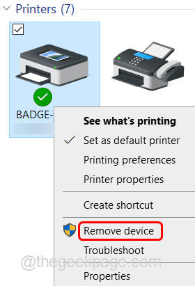 Remove Devices