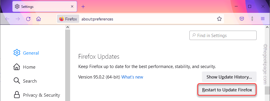Restart To Update Firefox Min