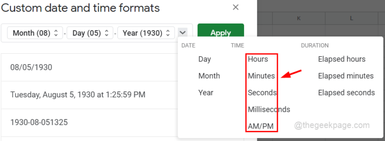 How to Change Date and Time Format in Google Sheets