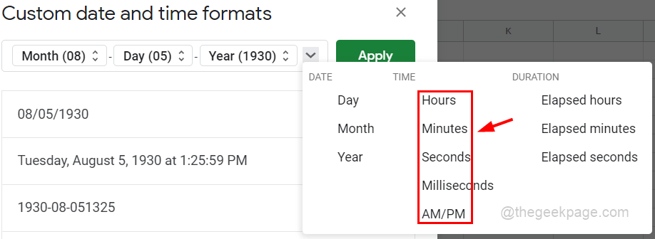 Select Some Time Format Also 11zon