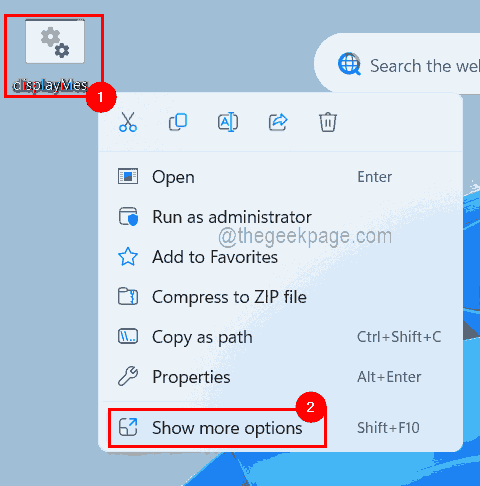 Show More Options Batch File 11zon