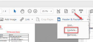How to add page numbers in Adobe Acrobat