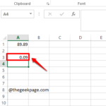 How to Automatically Insert Decimal Points for Numbers in Excel