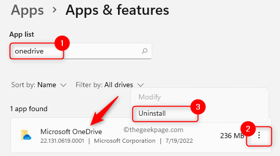 Apps Features Onedrive Uninstall Min