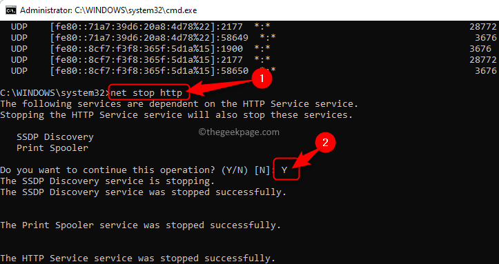 Command Prompt Stop Http Min