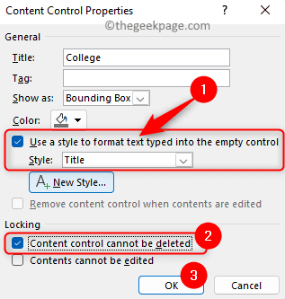 Content Control Properties Change Style Locking Permissions Min