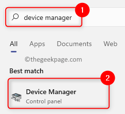 Windows Device Manager Min