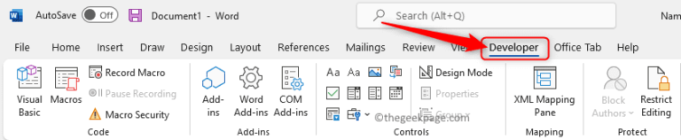 How to Insert / Modify a Rich Text Content Control in Microsoft Word