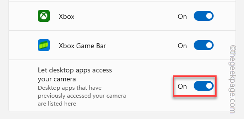 Desktop Apps Access Your Camera