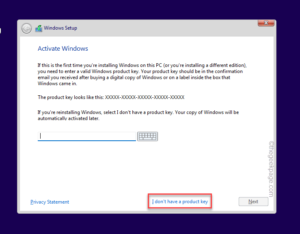 i dont have a product key min
