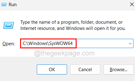 Open Syswow64 Folder Run 11zon