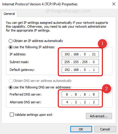 lan ip address assignment