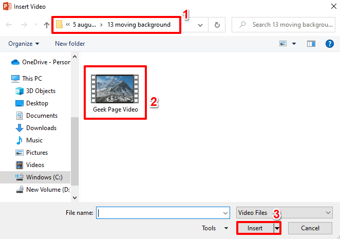 2 Insert Video Optimized