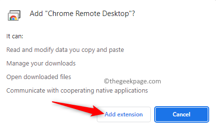Chrome Remote Desktop Add Extension To Chrome Min