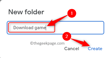 Google Drive New Folder Give Name Create Min