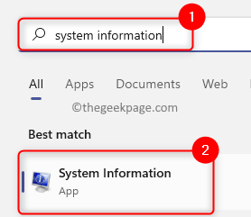 Windows Key System Info Min