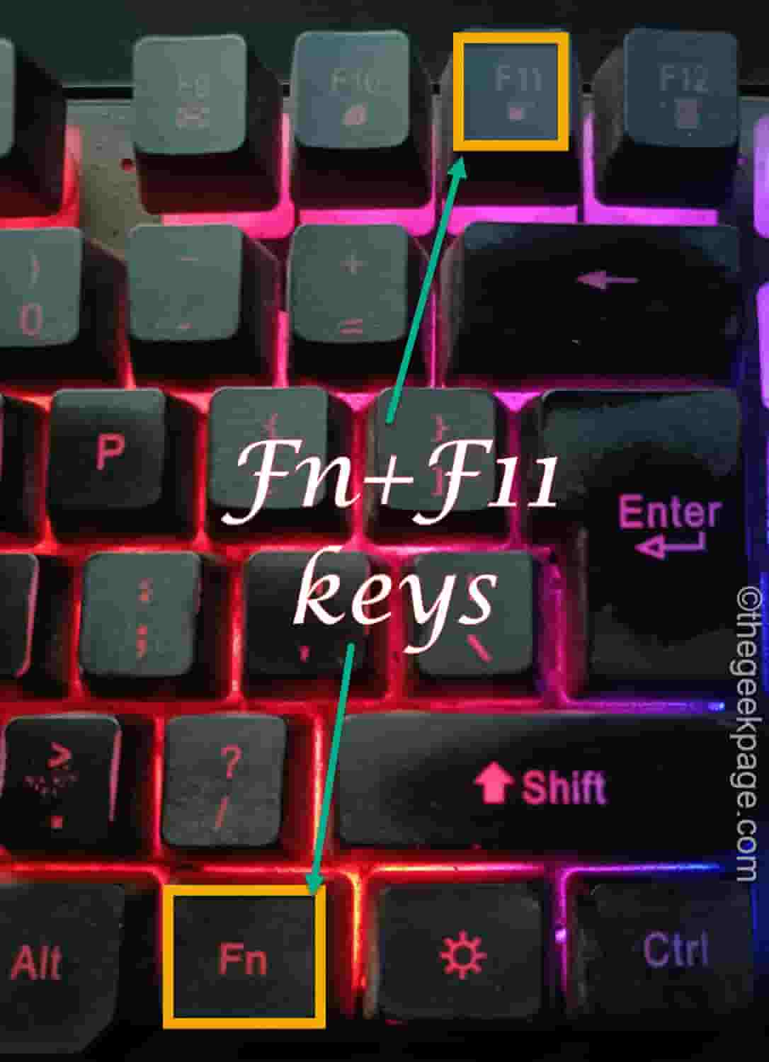Fn F11 Keys Min