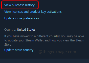 Purchase History