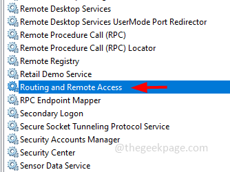 Routing Remote Access