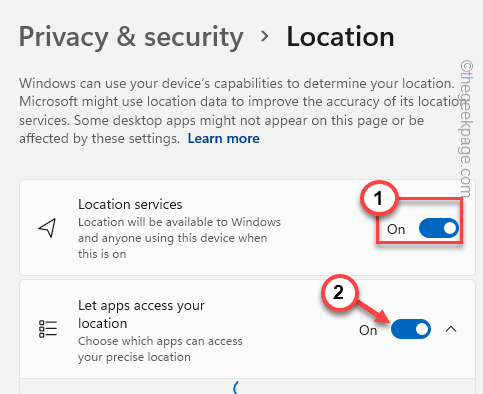 Apps Access Location Min