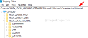 How To Uninstall Programs Using Registry Editor In Windows 11