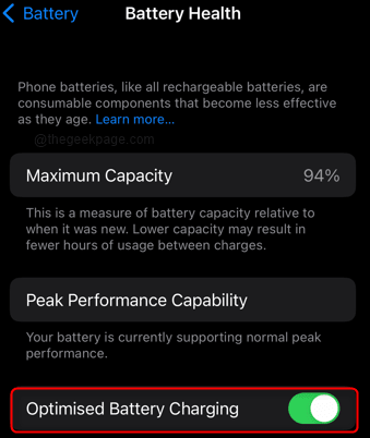 Optimized Battery Charging Min